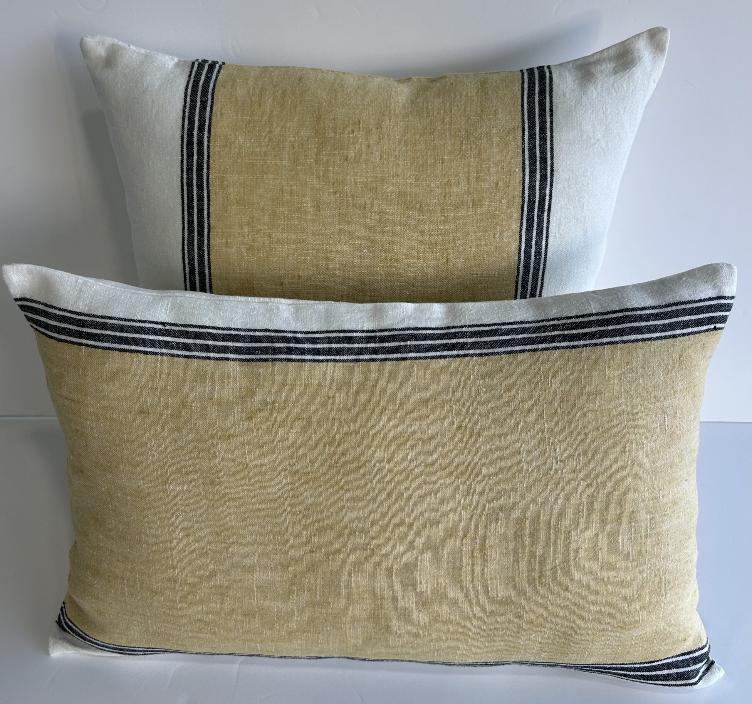 Cojín Lino Birace Mustard