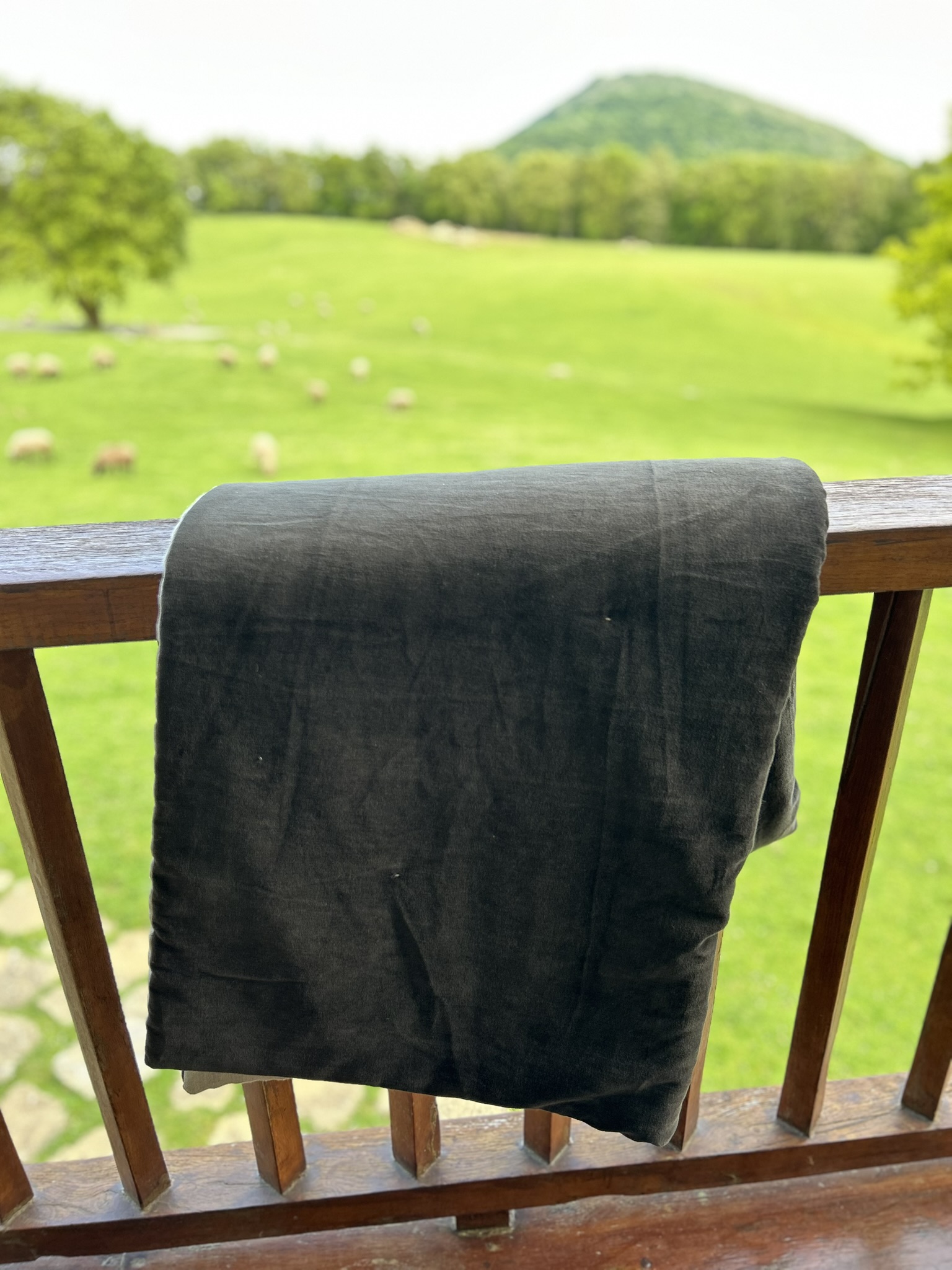 Quilt Olen Velvet Natural & Lino Natural - Imagen 2