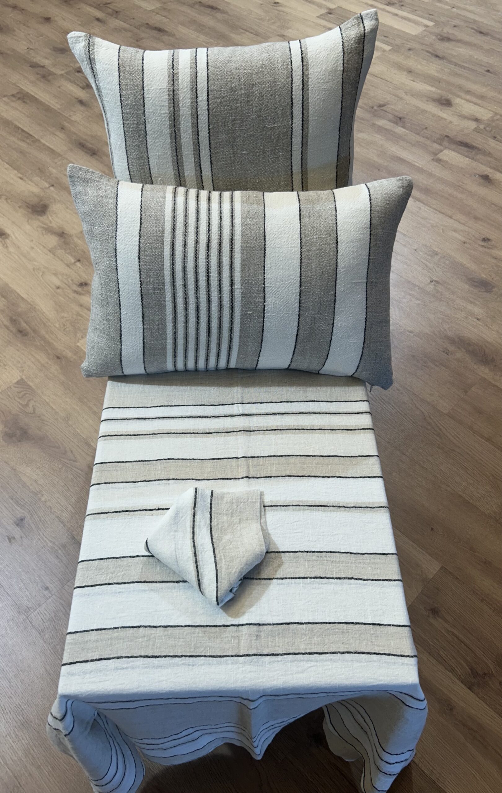 Mantel Lavadero Stripes Natural Tejidas
