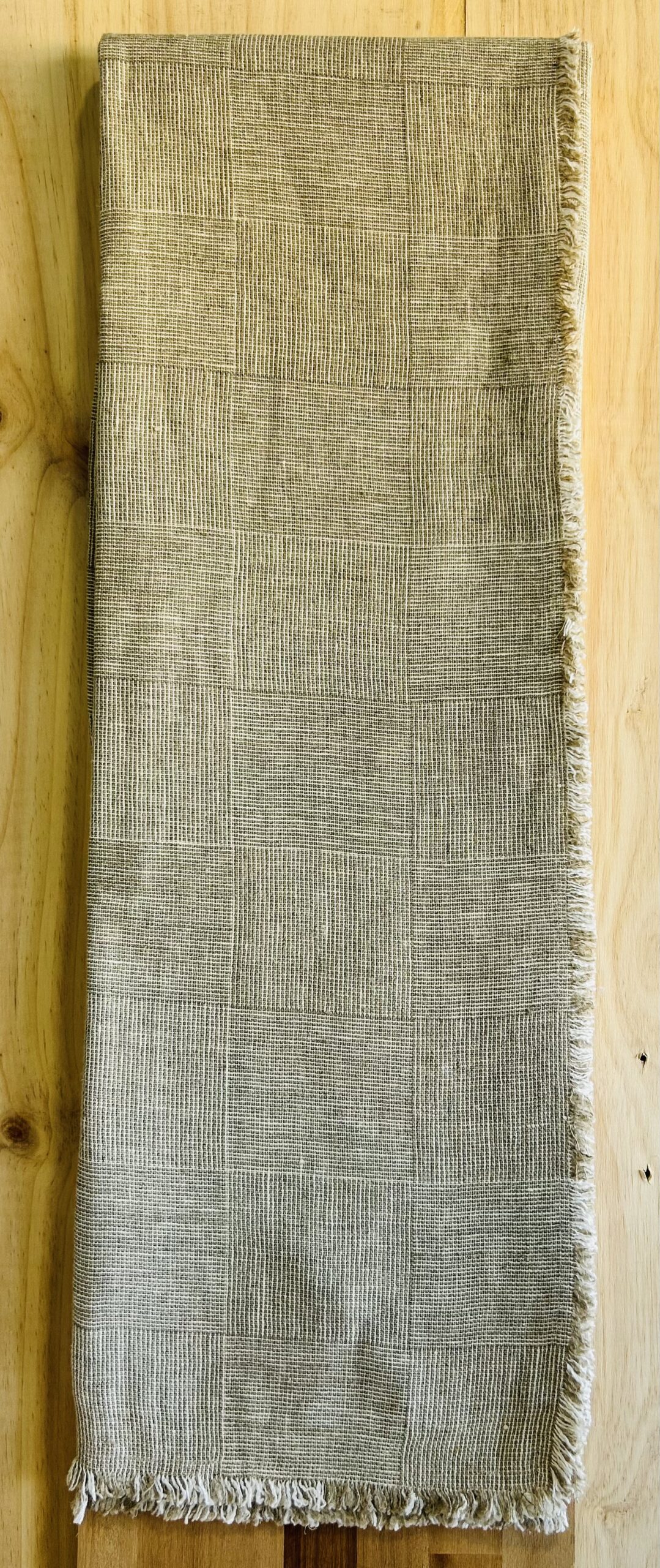 Plaid Lino Rangers Natural.