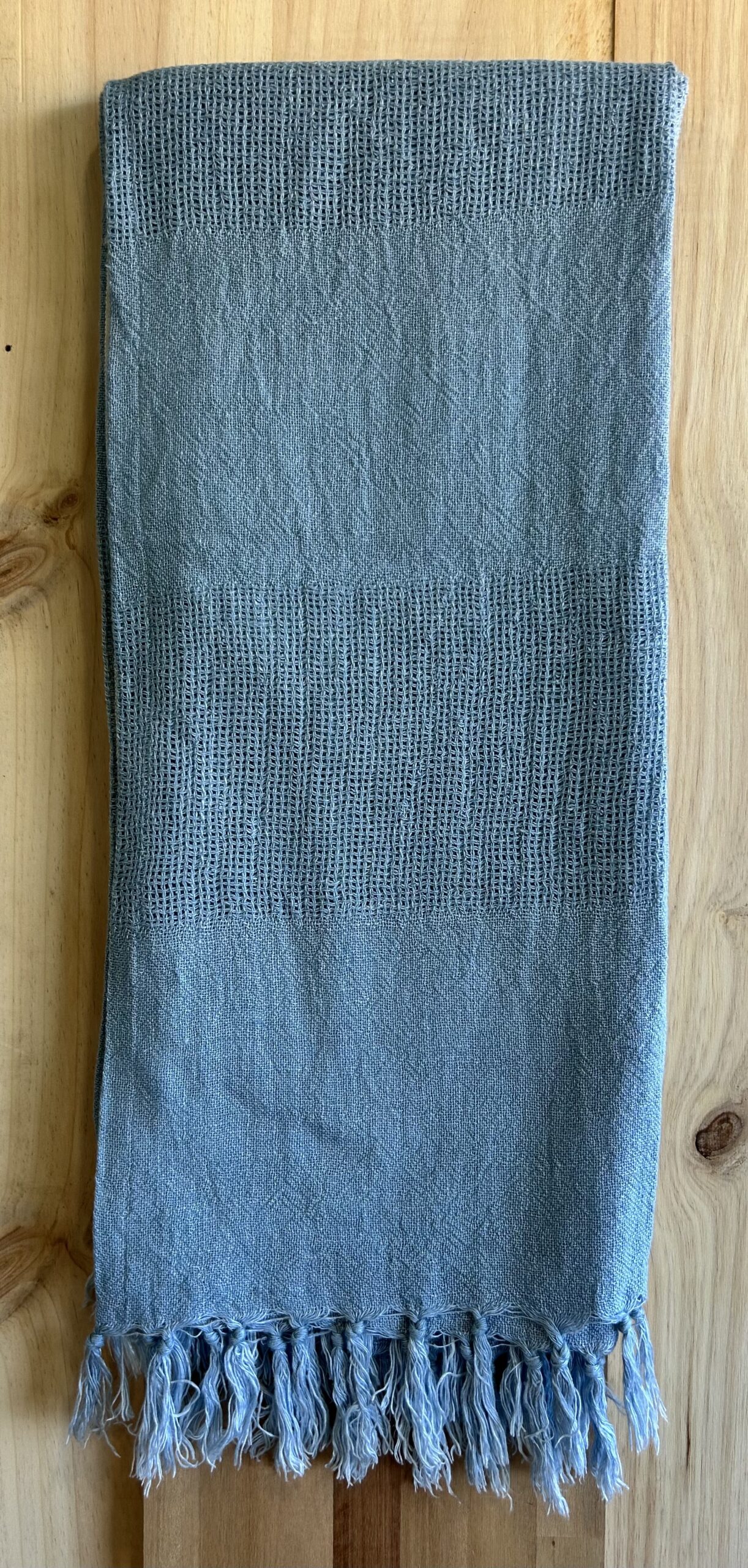 Plaid Lino Roma Sage.