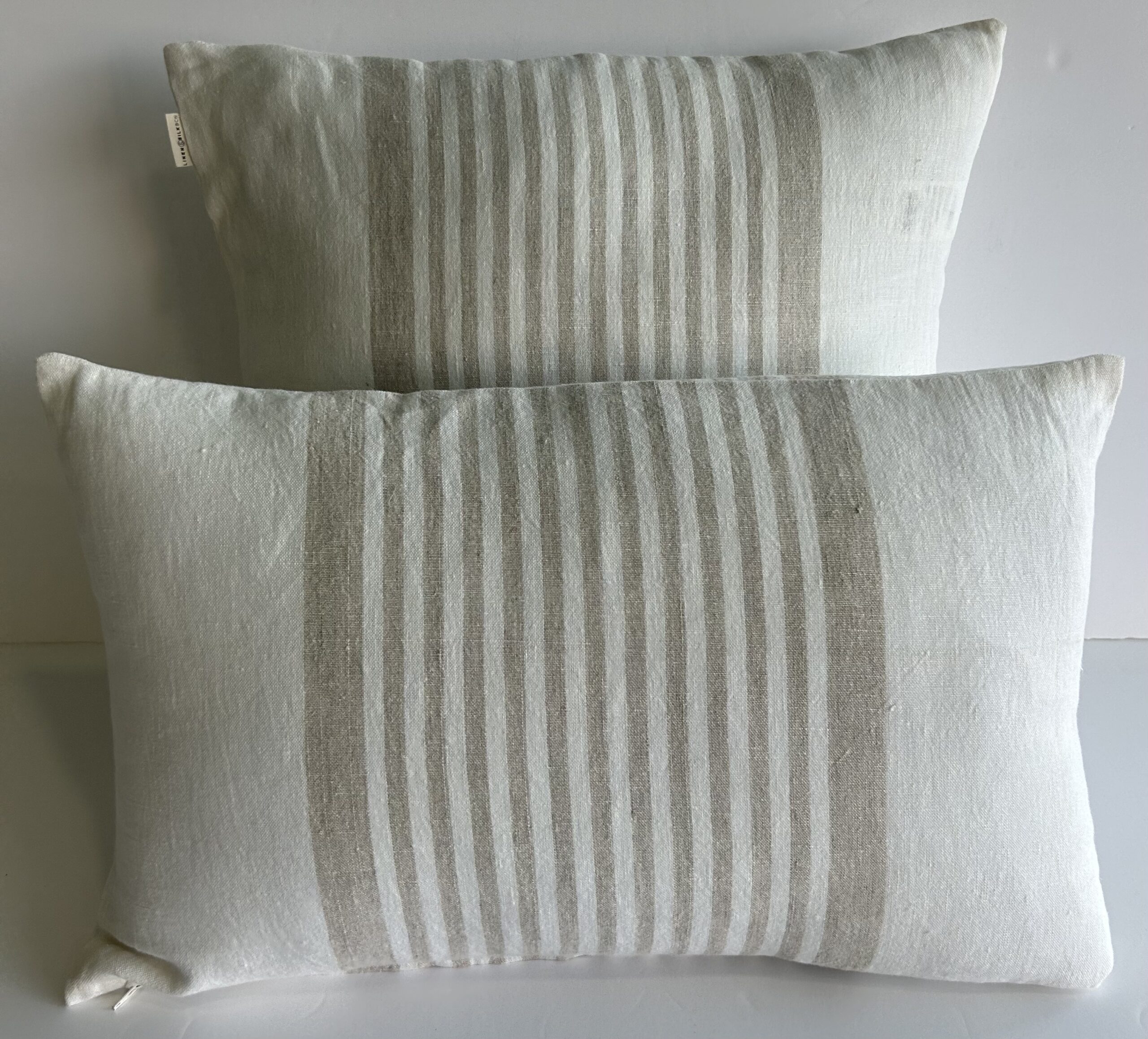 Cojín Lino Sailor White & Natural